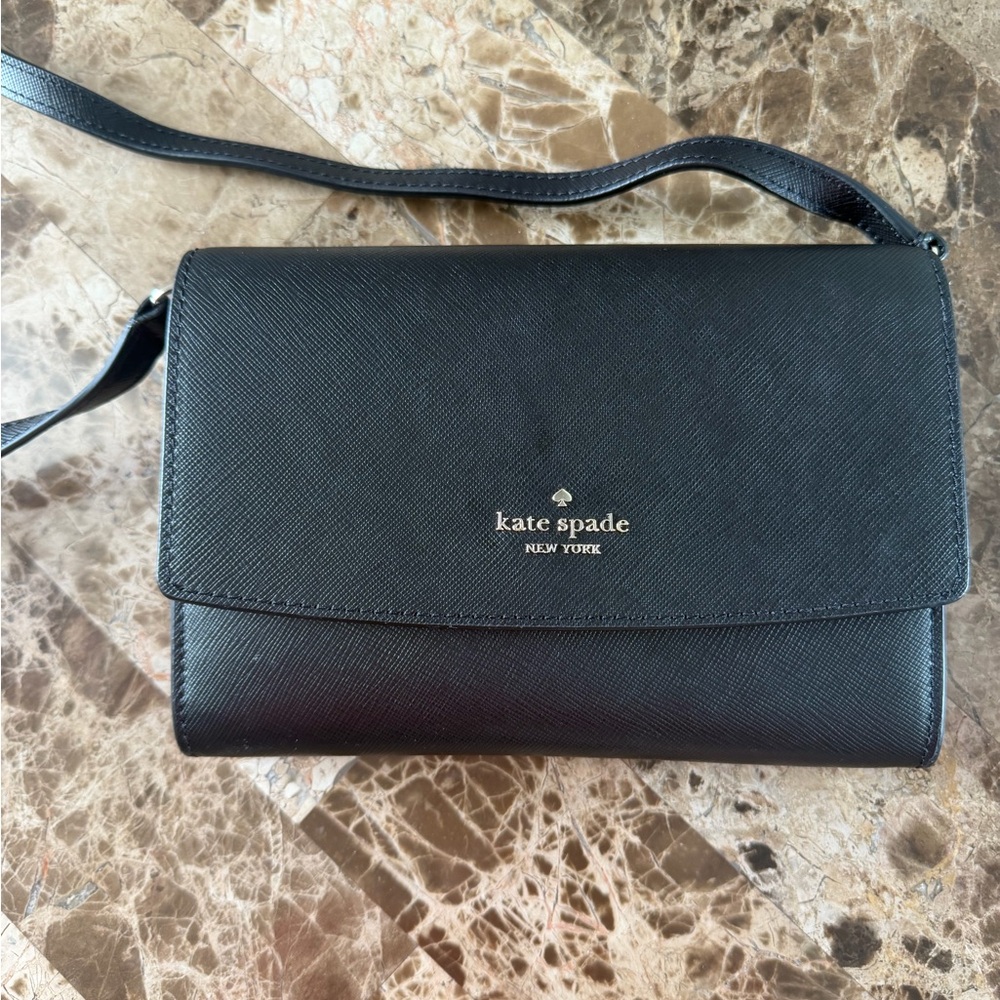 kate spade black crossbody